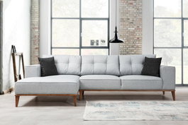 Atelier Del Sofa Montana Corner Left Gris claro